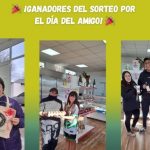 ¡Ganadores del sorteo por el Día del Amigo!