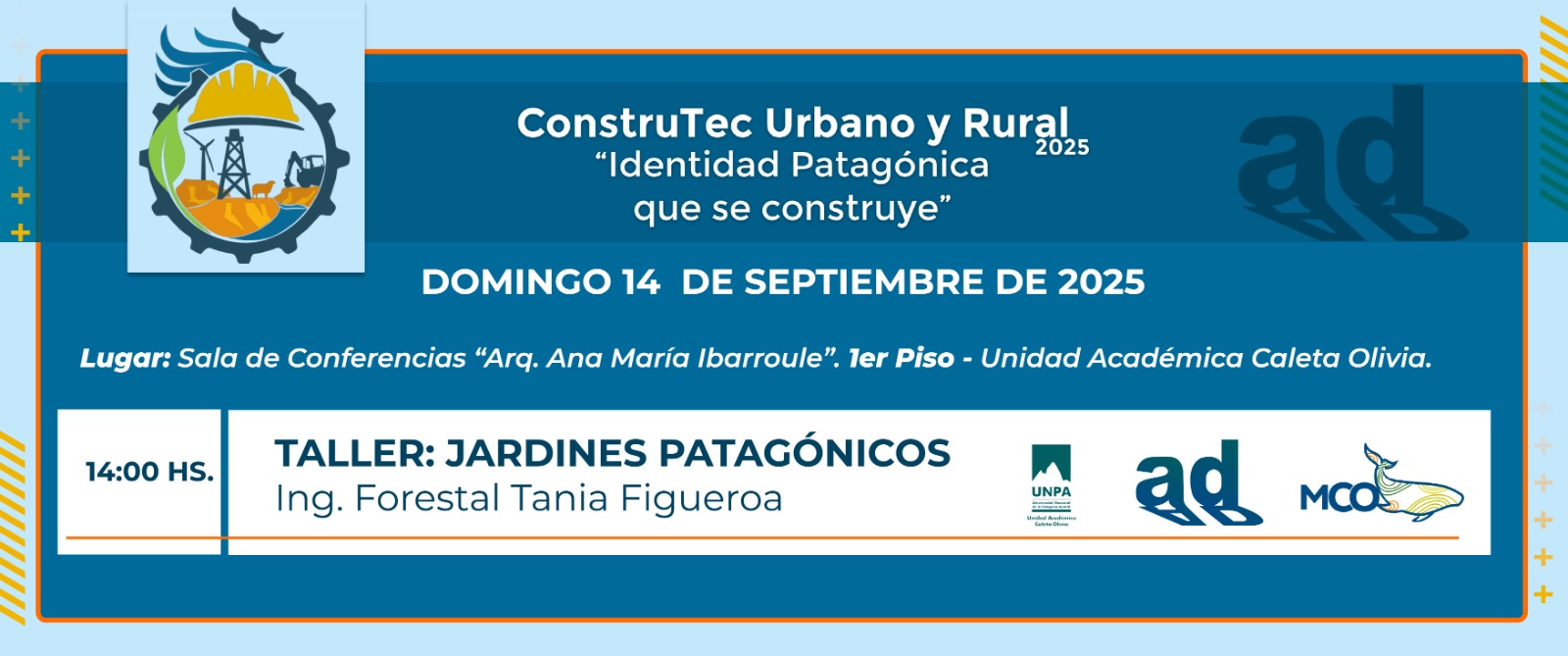 Punto Orgánico te invita a sumarte a ConstruTec Urbano y Rural 2025 – Espacio Académico