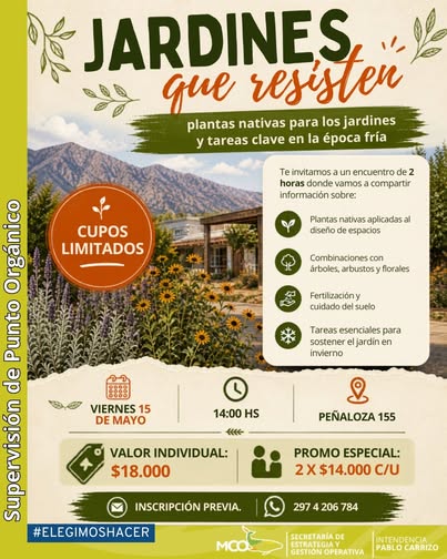 ¡Así vivimos la Vendimia 2026!¡Este invierno tu jardín también puede florecer!