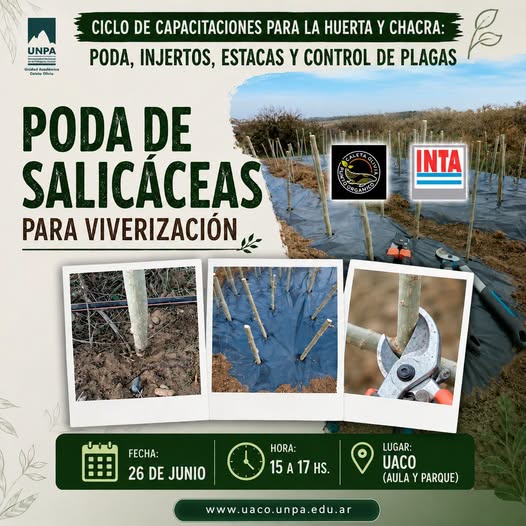 ¿Te interesa aprender sobre poda, injertos y manejo de cultivos?