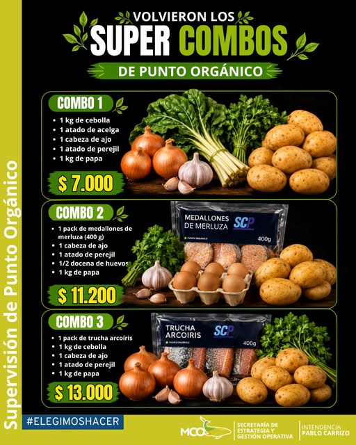 ¡Volvieron los Súper Combos de Punto Orgánico!