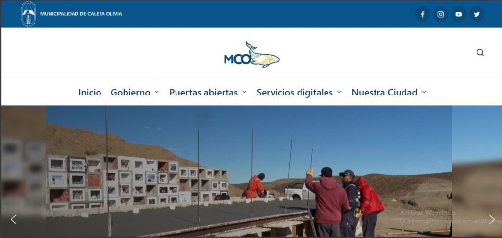 Ya está habilitada la web de la municipalidad en una versión renovada