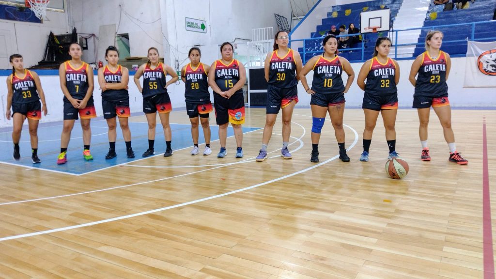 Con grandes expectativas comenzó la liga de básquet femenino en Caleta Olivia
