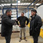 Pablo Carrizo “El gobernador se lleva una visión real de funcionamiento de la planta de ósmosis”
