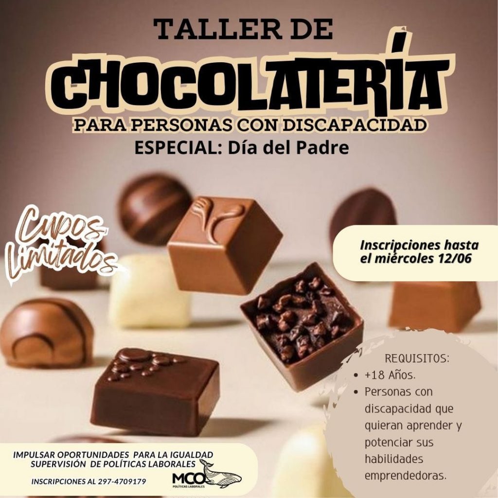 Chocolates con sabor a inclusión