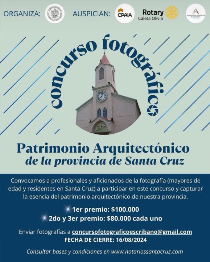 Asociación de Escribanos de Santa Cruz: “Invitan a participar de un Concurso Fotográfico”