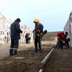 Obras de mejoramiento y construcción de nichos en el cementerio local