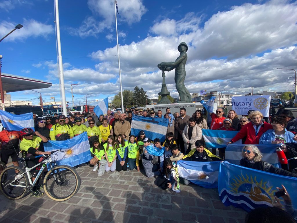 Emotivo recibimiento a Guillermo Tibaldi en Caleta Olivia