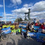 Emotivo recibimiento a Guillermo Tibaldi en Caleta Olivia