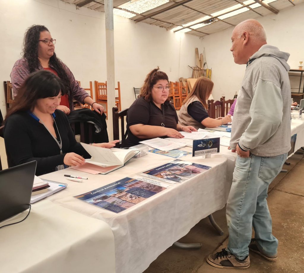 Inició el programa Más Gestión en la Unión Vecinal de Zona de Chacras