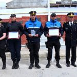 El municipio acompañó el 140° aniversario de la Policía de Santa Cruz