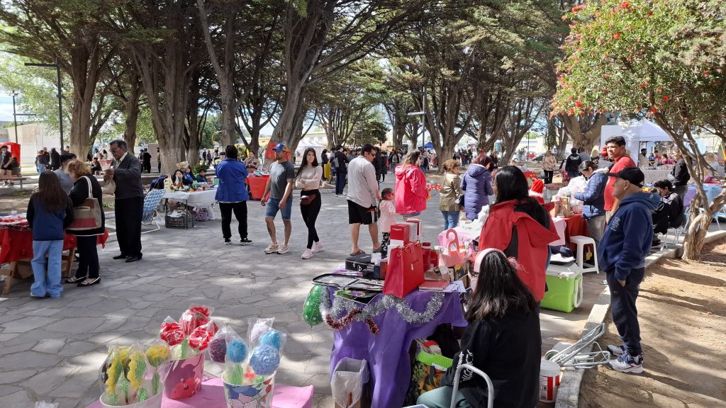 Más de 100 expositores participaron del Paseo Navideño en plaza “20 de Noviembre”