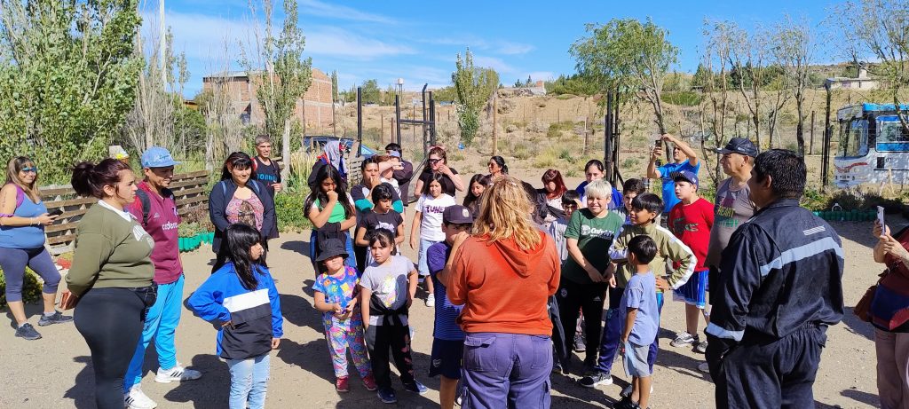 Niños del barrio Rotary 23 recorrieron Punto Orgánico