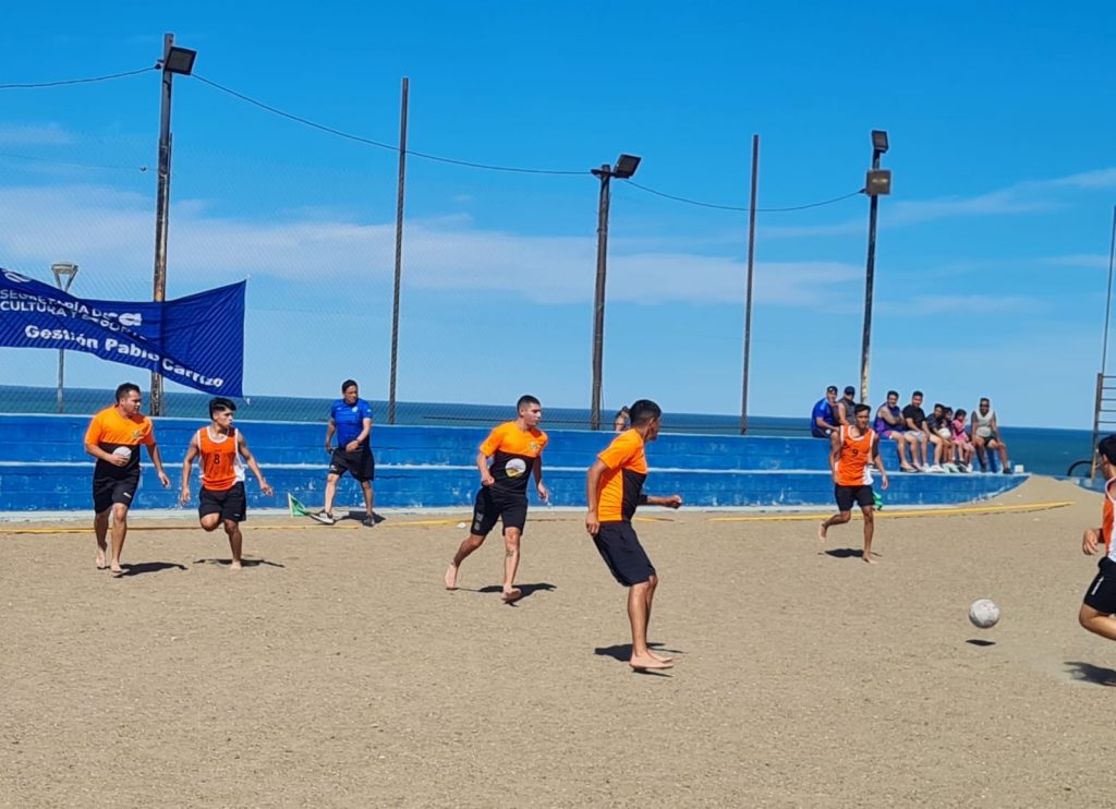 Comenzo el torneo de Beach Fútbol de los Juegos de Verano