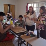 Niños del barrio Gran Jardín realizaron taller de reciclaje