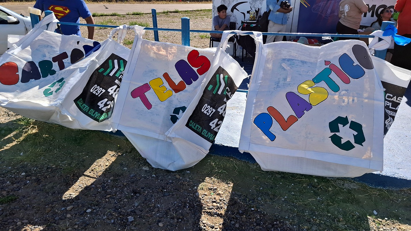 Jornada de reciclaje y primeros auxilios en el Velódromo Municipal