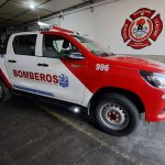 Entrega de un móvil de rescate para la Unidad Quinta de Bomberos