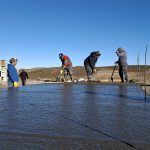 Se concretó una nueva etapa en la construcción de nichos en el cementerio local