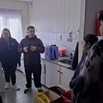Alumnos del Colegio N.º 6 visitaron en CIC 17 de Octubre