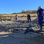 Este fin de semana se concretó un nuevo tramo de pavimentación de Av. Tierra del Fuego