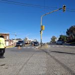 El municipio concretó la instalación de un nuevo semáforo en Av. República