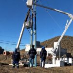 Municipio y SPSE instalaron un nuevo transformador de energía de 160 kva en barrio Altos del Vista Hermosa