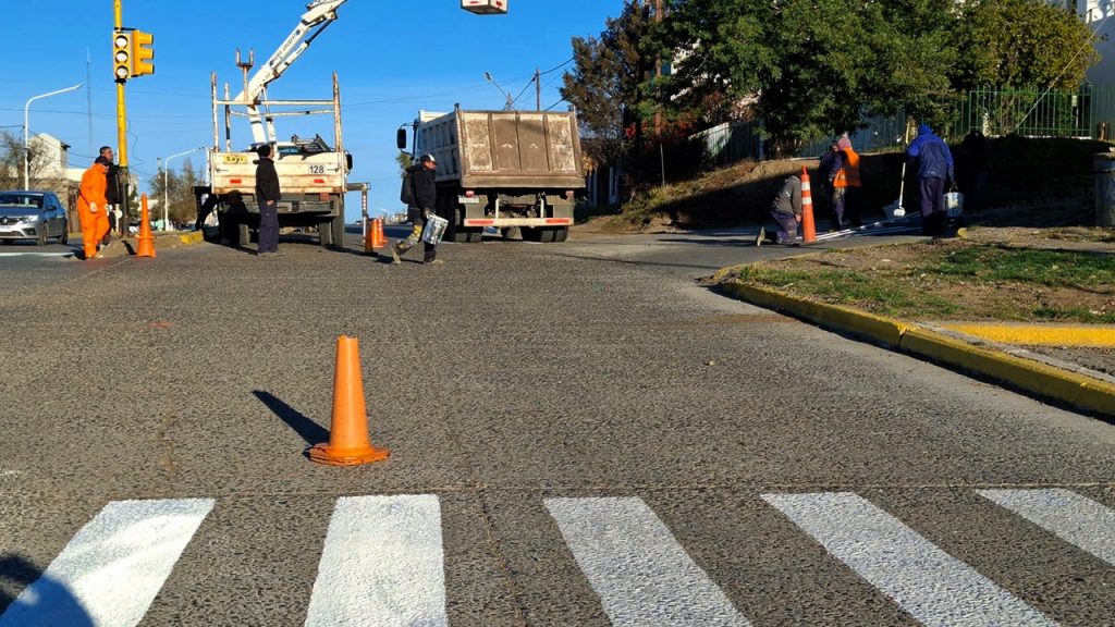 El Municipio ejecuta obras para la seguridad vial de la comunidad