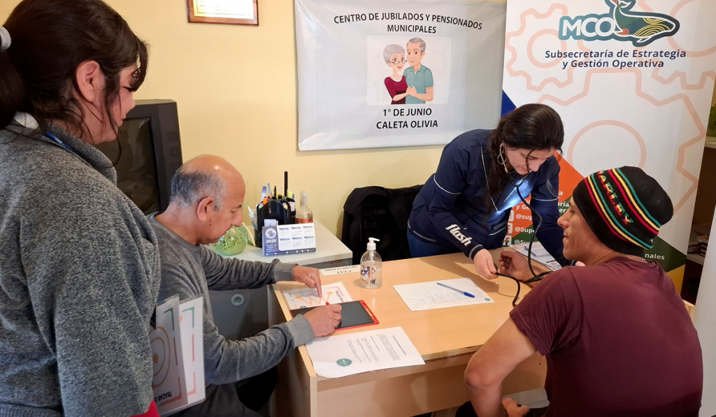 Concretan jornada de salud para adultos mayores en el Centro de Jubilados y Pensionados municipales