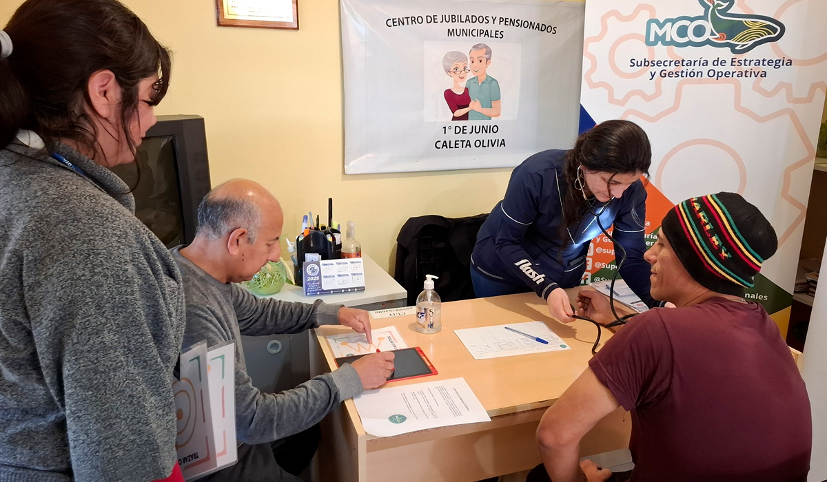 Concretan jornada de salud para adultos mayores en el Centro de Jubilados y Pensionados municipales