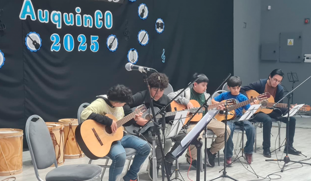 Los músicos de AuquinCo se lucieron en las audiciones públicas