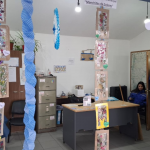 Niños expresan patriotismo y conciencia ambiental en una muestra de la Subsecretaría de Turismo