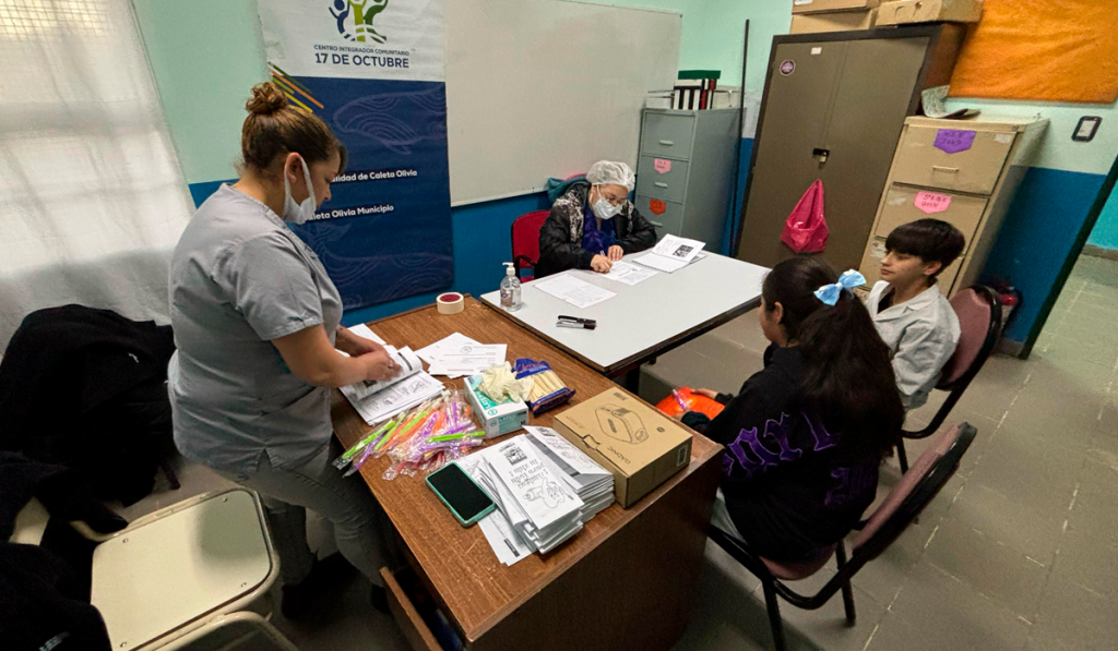 Impulsan actividades de salud destinadas a alumnos de la EPP N° 79