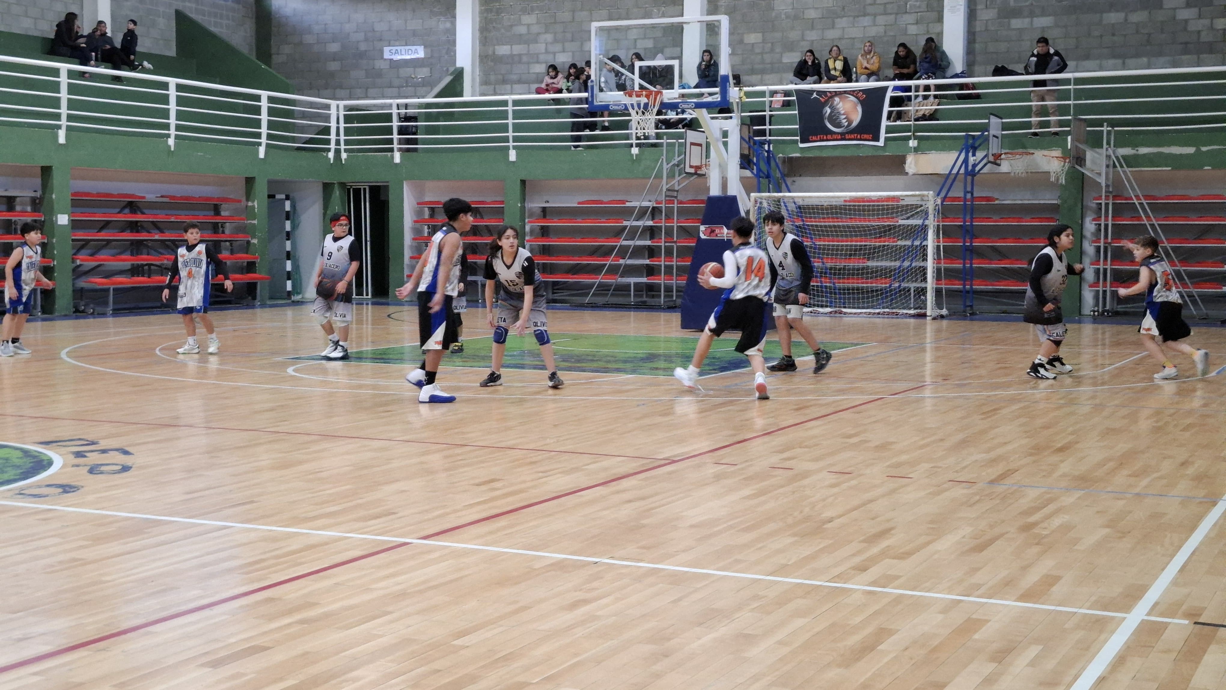 Gran convocatoria en el Encuentro de Mini Básquet