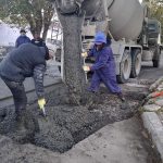 Trabajos de reparación en Fagnano y Mosconi
