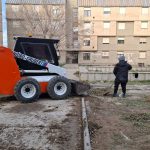 Operativo de limpieza en el barrio 2 de Abril