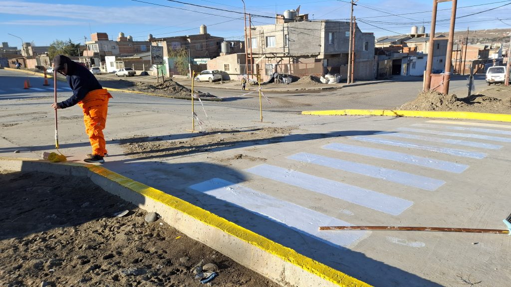 La Municipalidad de Caleta Olivia avanza con la ejecución del Plan de Seguridad Vial