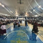 Encuentro folcklórico solidario en el complejo municipal