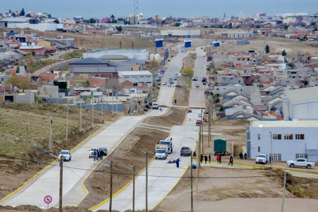Culminan detalles para la inauguración de las obras en la Avenida Tierra del Fuego