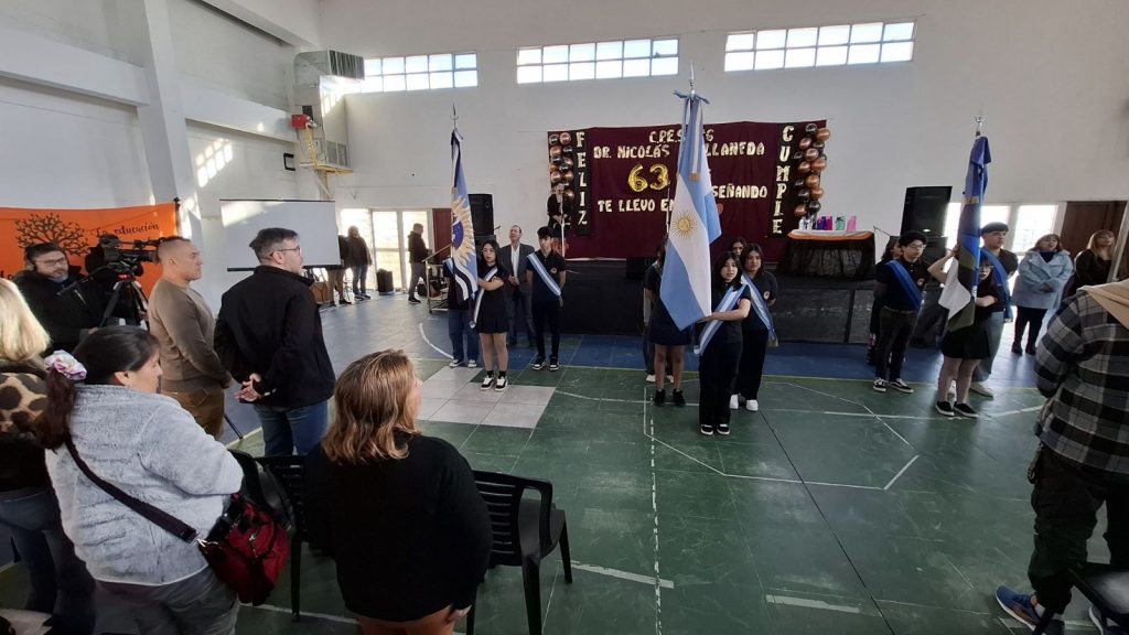 El Colegio Secundario N° 6 “Nicolás Avellaneda” celebró sus 63 años de vida