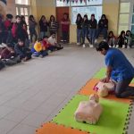 Brindan taller de Consumo Problemático y RCP a estudiantes secundarios