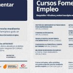Se encuentra abierta la preinscripción para los cursos del programa Fomentar Empleo