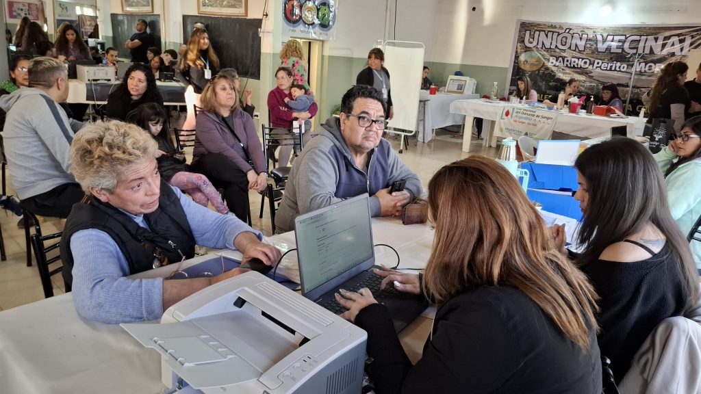 Balance del programa Más Gestión en el barrio Perito Moreno