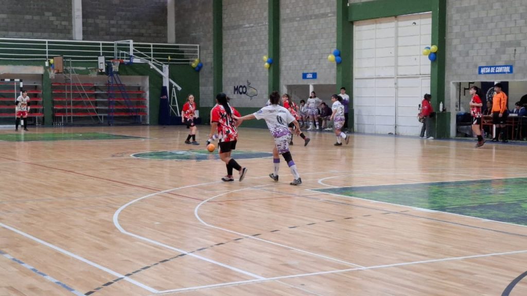 Comenzó la etapa provincial de futsal femenino de los Juegos Evita