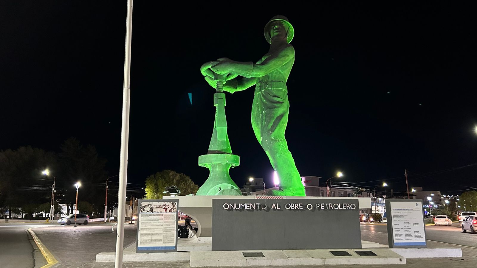 El Gorosito refleja luz verde en el Día Mundial del Turismo