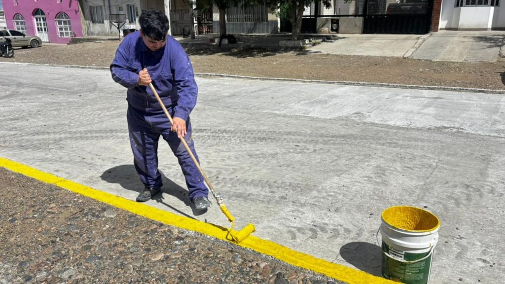 El municipio profundiza los trabajos de señalización urbana y prevención vial