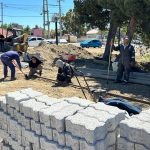 Avanzan las obras de adoquinado en distintos puntos de la ciudad