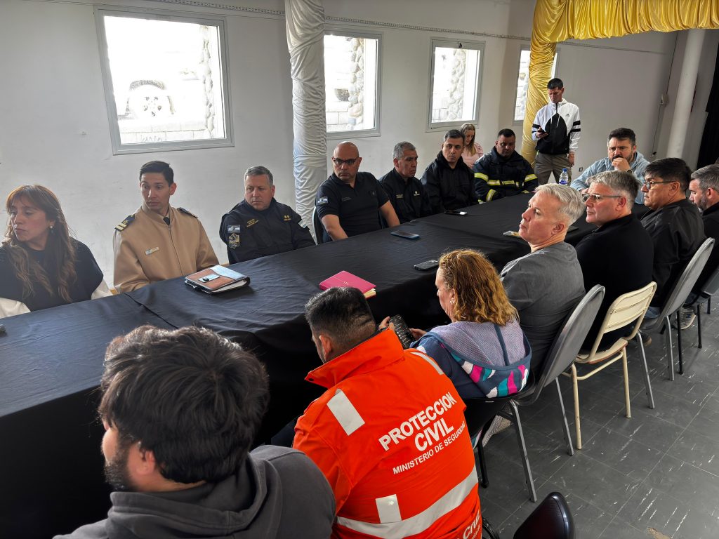 El municipio realizó relevamiento de la situación de la ciudad tras el fuerte temporal de viento