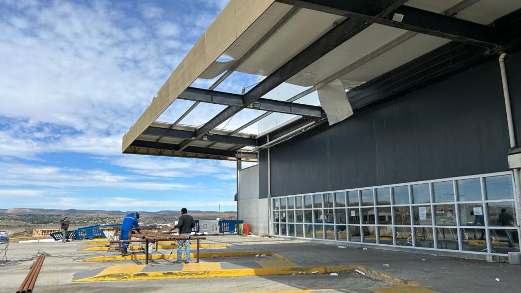 Comenzaron las tareas de refacción en la Terminal de Ómnibus