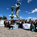 Autoridades municipales despidieron al contingente de La Pampa que fue asistido en el temporal