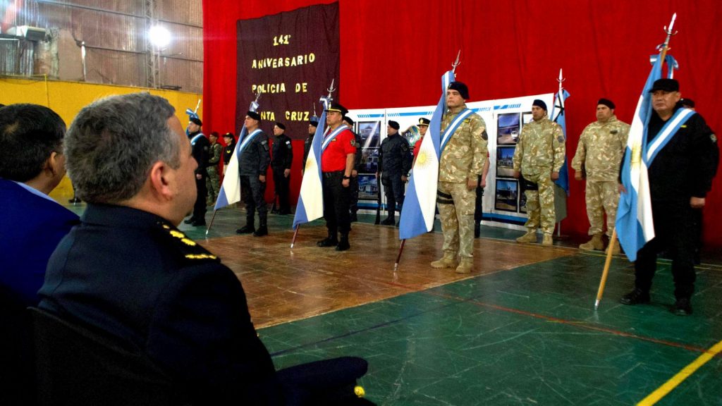 El Municipio participó del acto por el 141° aniversario de la Policía de Santa Cruz